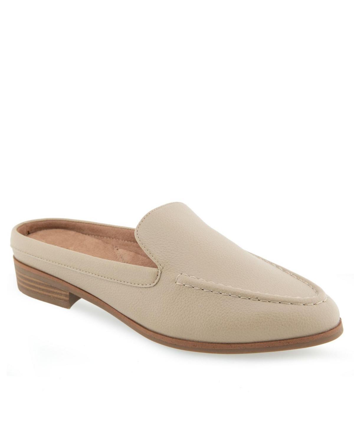 Aerosoles Enright Women's Loafer Mules, Size: 5.5, Pale Green Pu Product Image