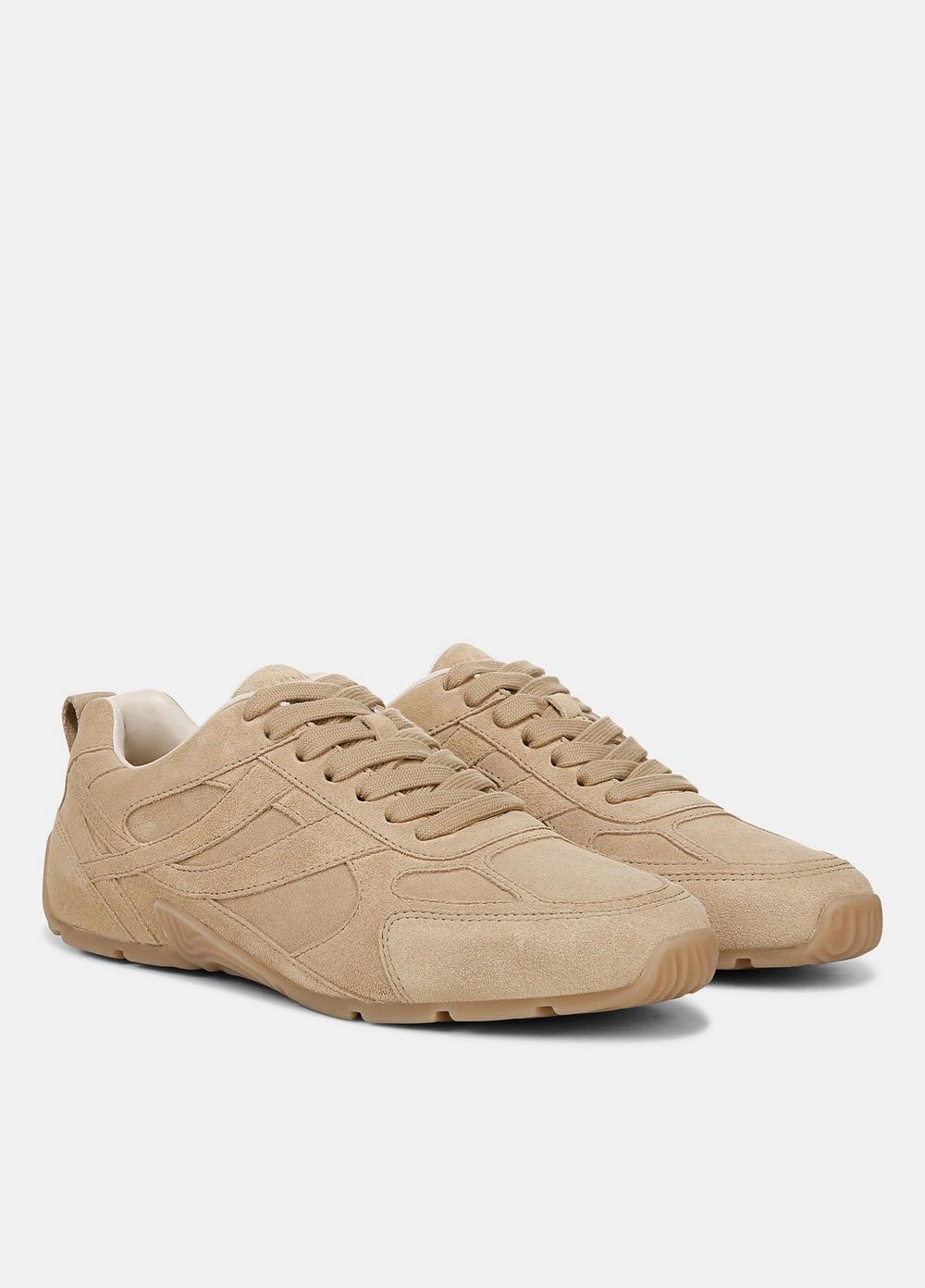 Womens Mojave Suede Trainer Sneaker, Sand Trail, Size 5.5 Vince Product Image