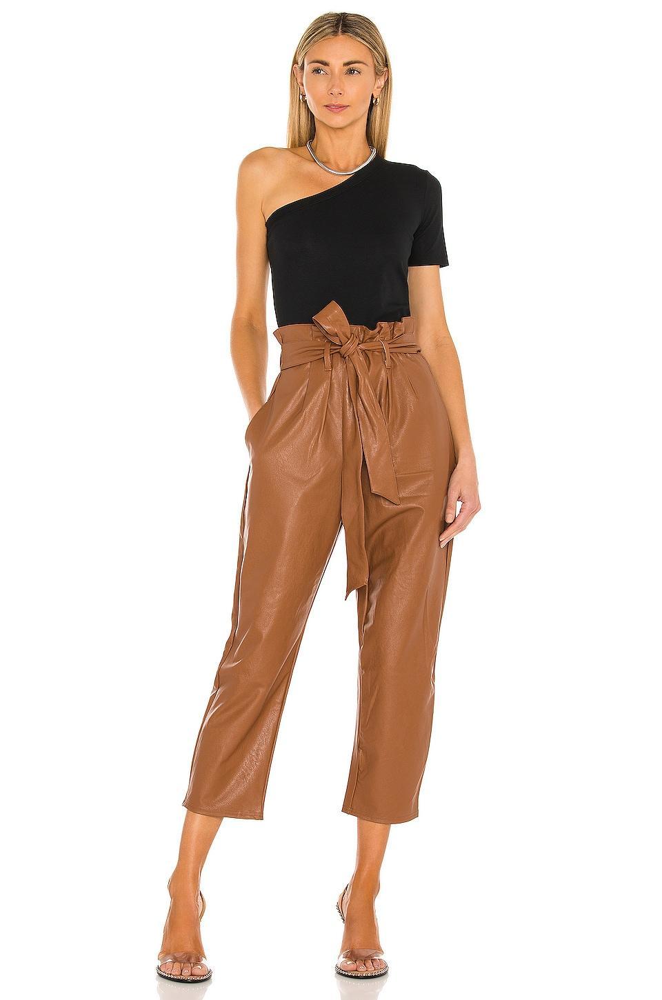Faux Leather Paperbag Pant Commando Product Image