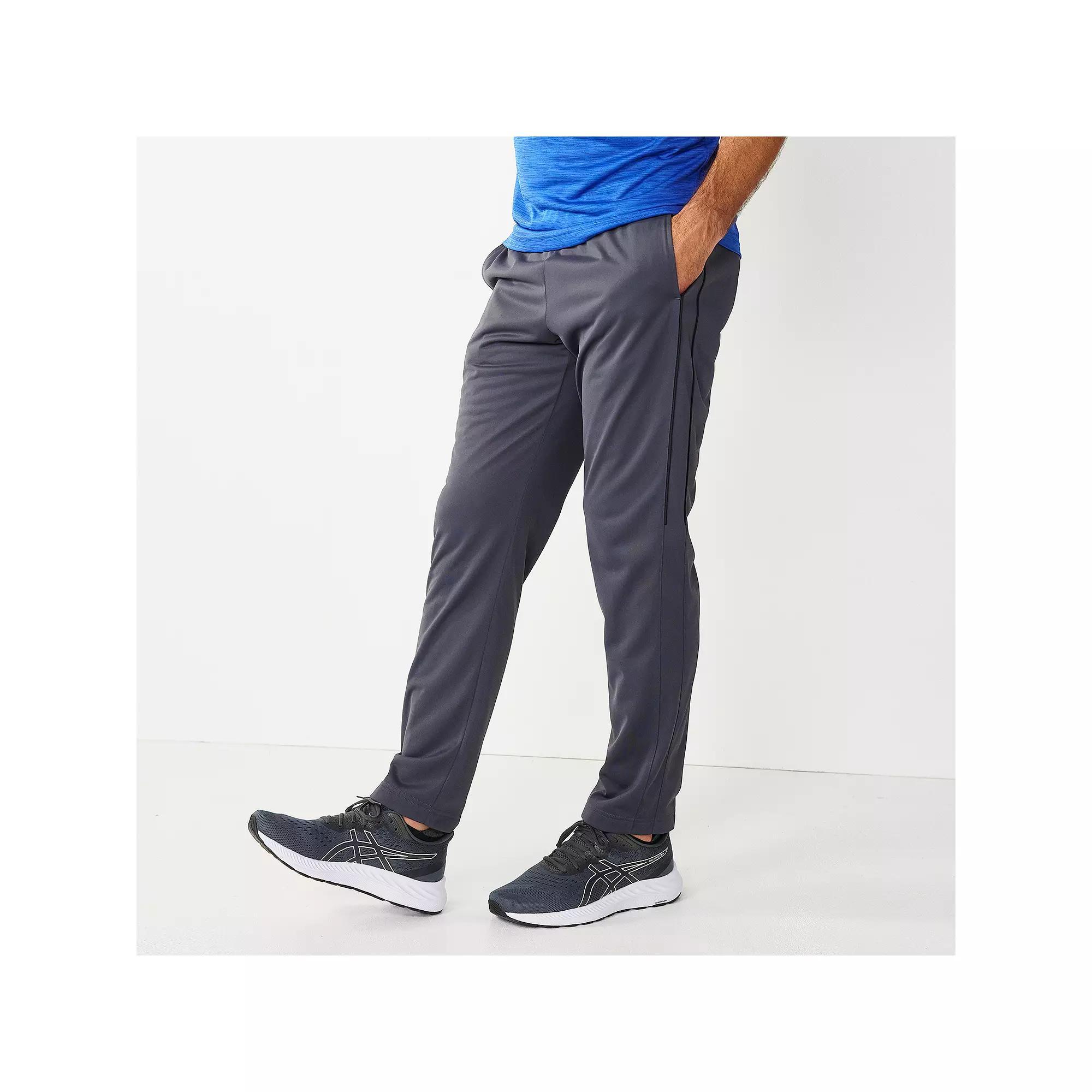 Men's Tek Gear Workout Pants, Size: Medium, Dress Blues White Product Image