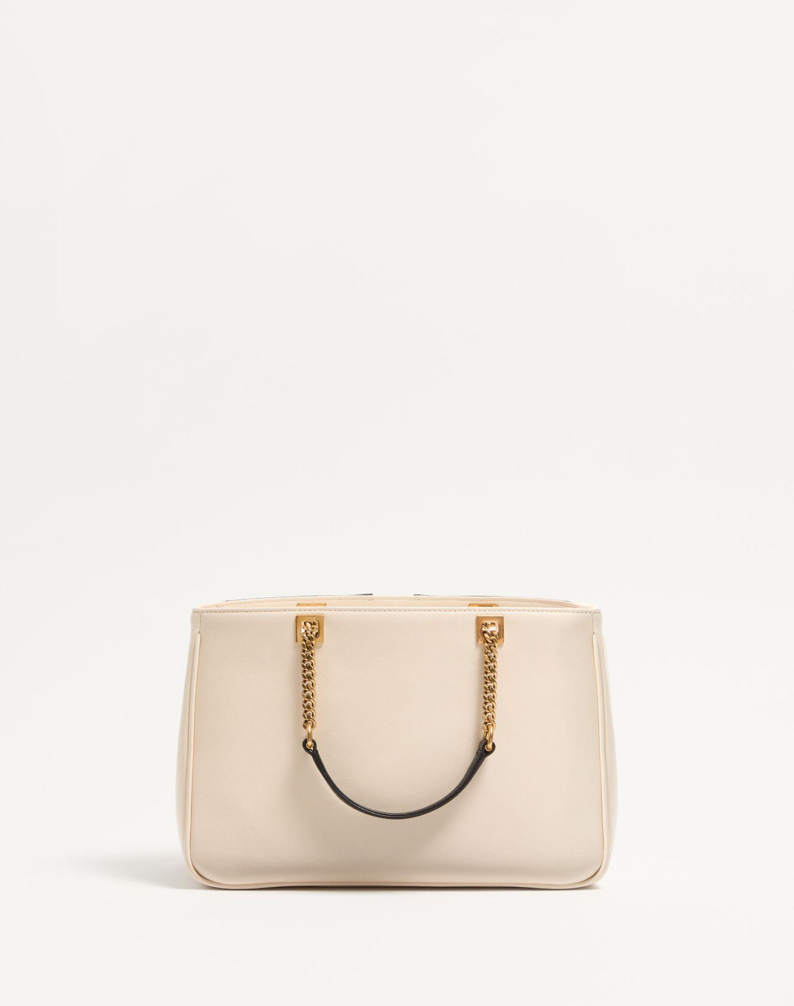 VALENTINO GARAVANI VIVA SUPERSTAR SMALL NAPPA LEATHER SHOPPING BAG Product Image