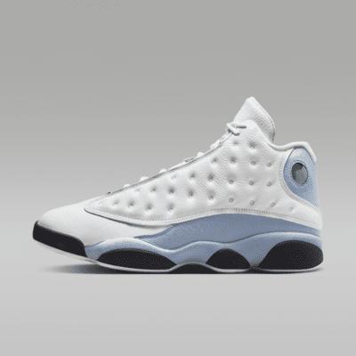 Jordan Mens Retro 13 - Shoes Yellow Ochre/White/Blue Grey Product Image