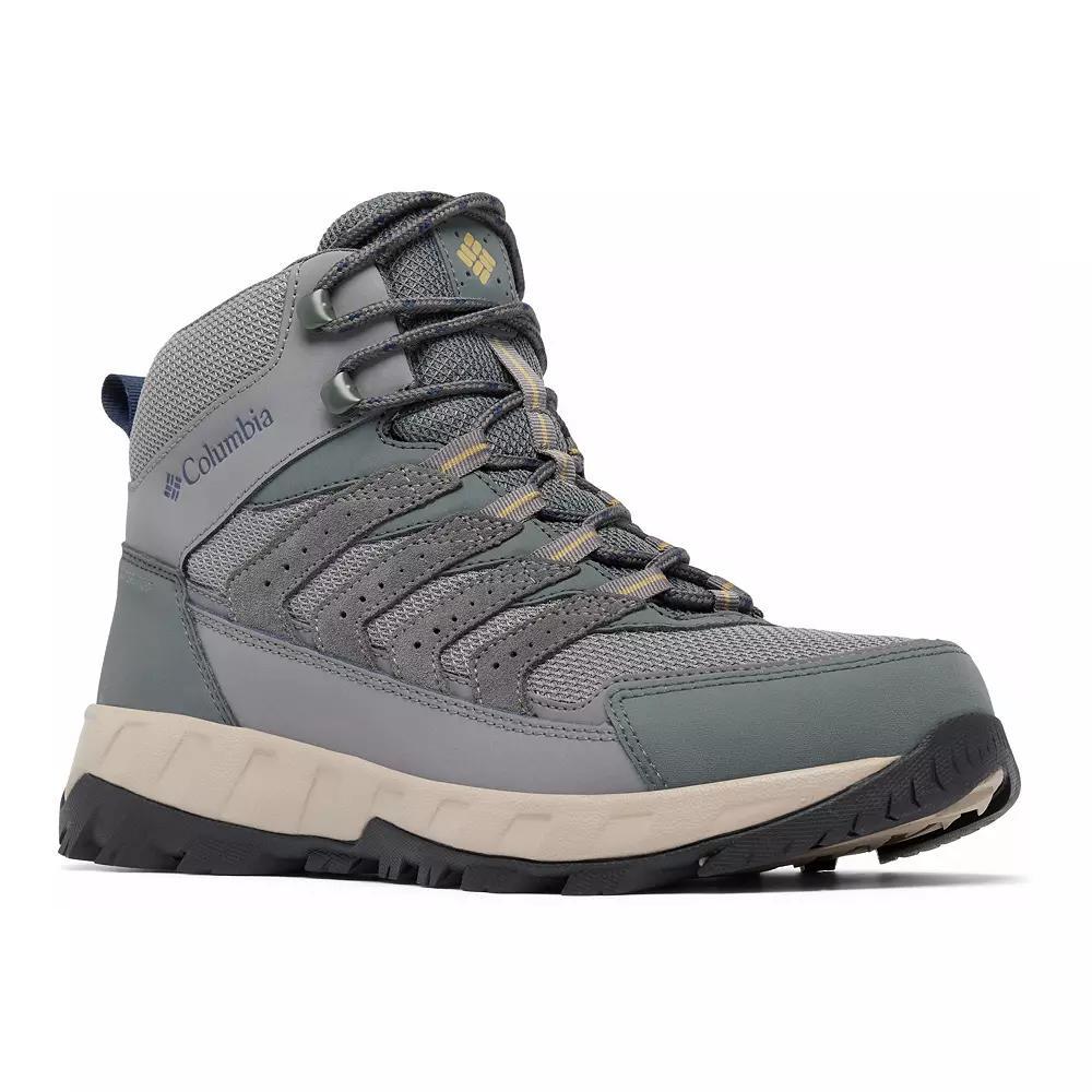 Columbia Strata Men's Waterproof Hiking Boots, Size: 11, City Gray Savory Product Image