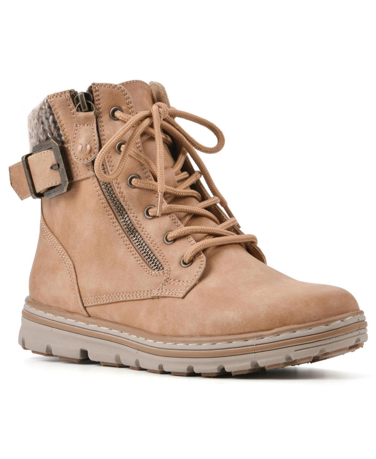 Cliffs by White Mountain Kelsie Womens Fashion Hiker Boots Grey Product Image