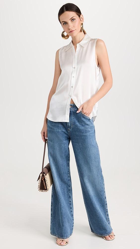 L'AGENCE Emmy Sleeveless Blouse | Shopbop Product Image