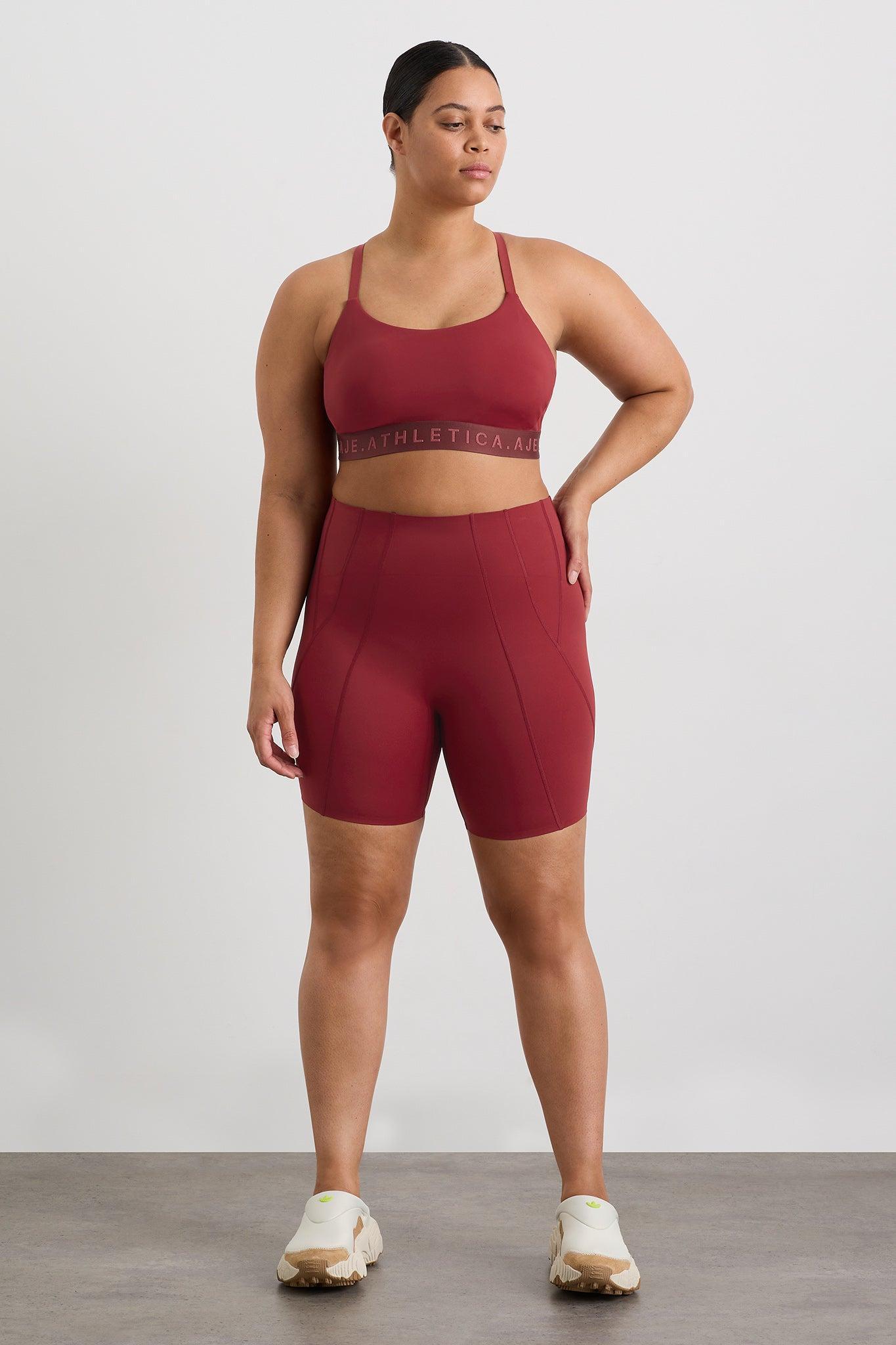 Panelled Bike Shorts 615 Product Image