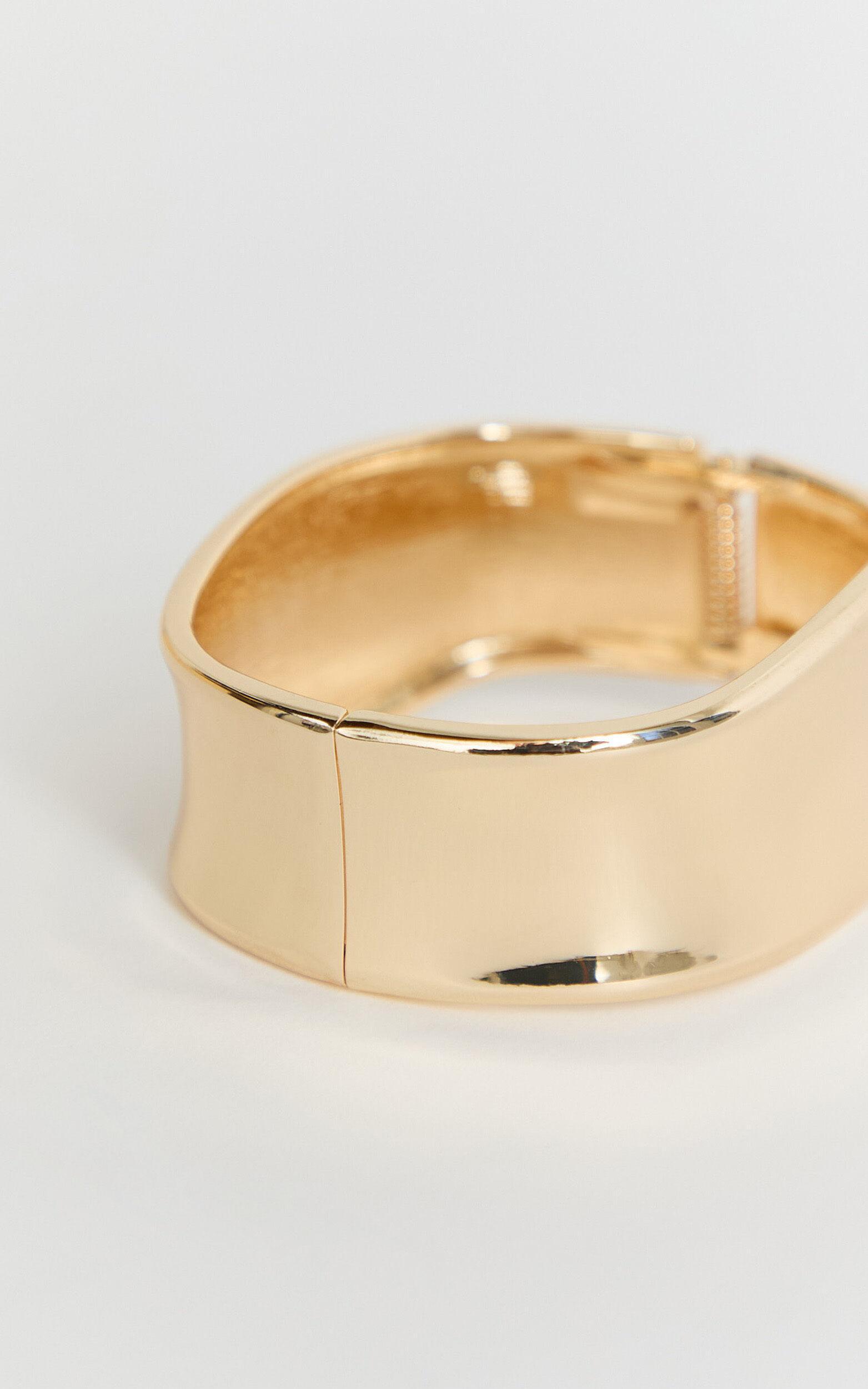 Gertrude Cuff Bracelet in Gold Product Image