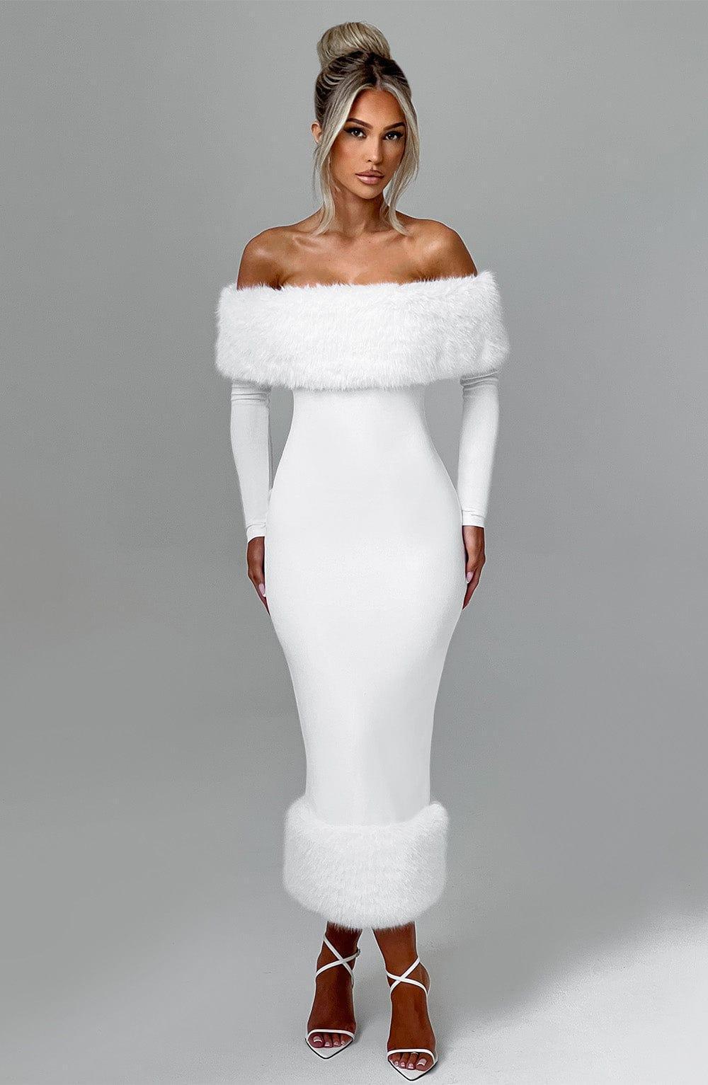 Vittoria Midi Dress - Ivory Product Image