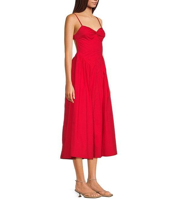 NIA Destene Sleeveless Sweetheart Maxi Dress Product Image