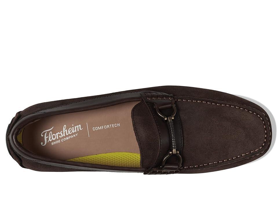 Florsheim Motor Moc Toe Bit Driver Suede) Men's Shoes Product Image