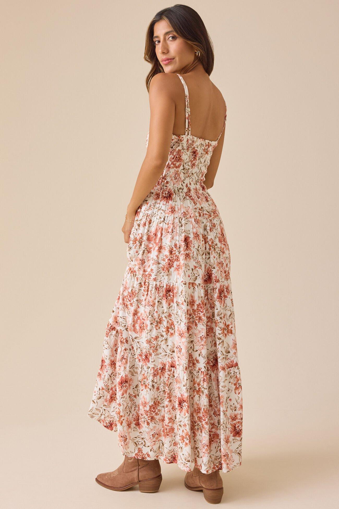Kendall Floral Maxi Dress Product Image