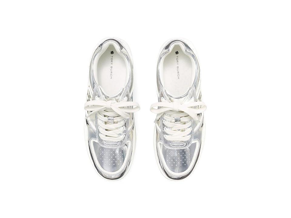 Tory Burch Womens Clover Court Lace Up Low Top Sneakers Product Image