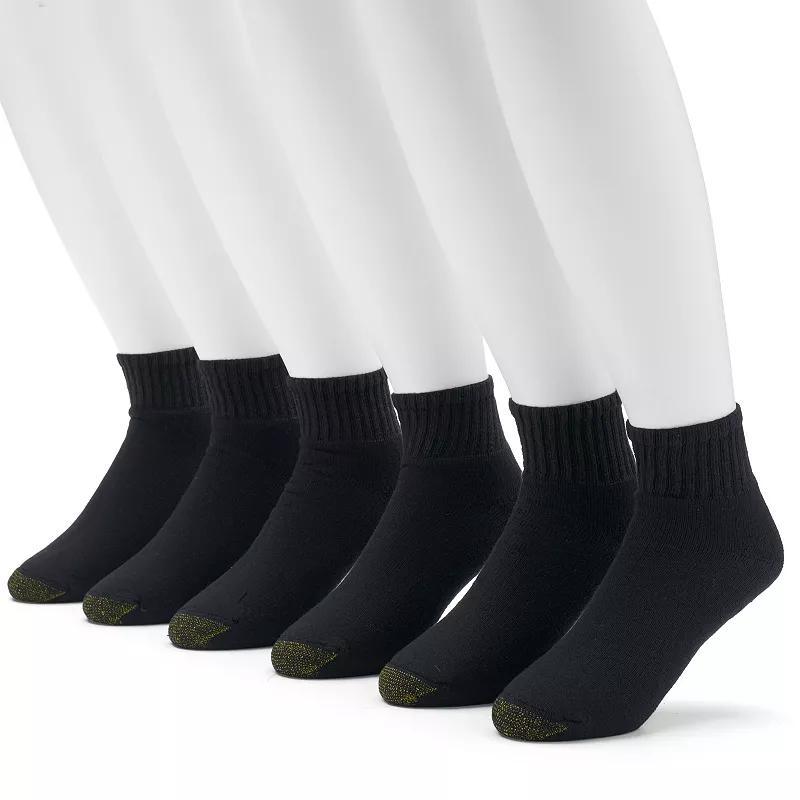 Cotton Cushion Big & Tall Ankle Socks 6-Pack Product Image
