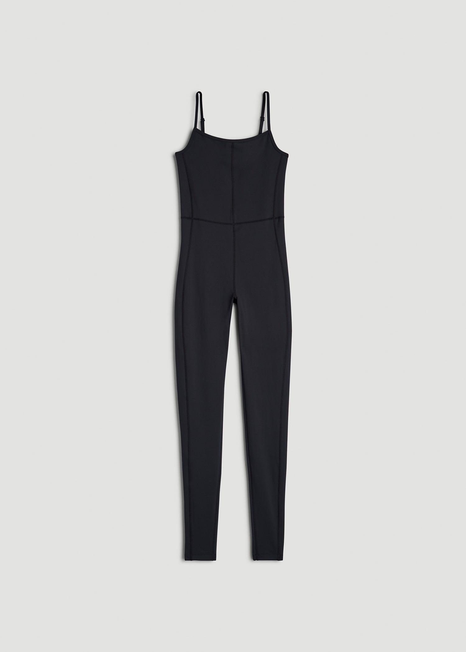 Balance Spaghetti Strap Jumpsuit for Tall Women in Black Product Image