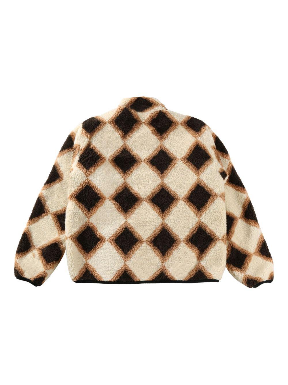 diamond-pattern jacket Product Image