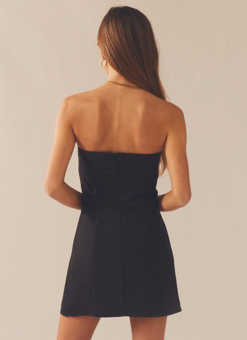 Run the World Mini Dress - Black Product Image