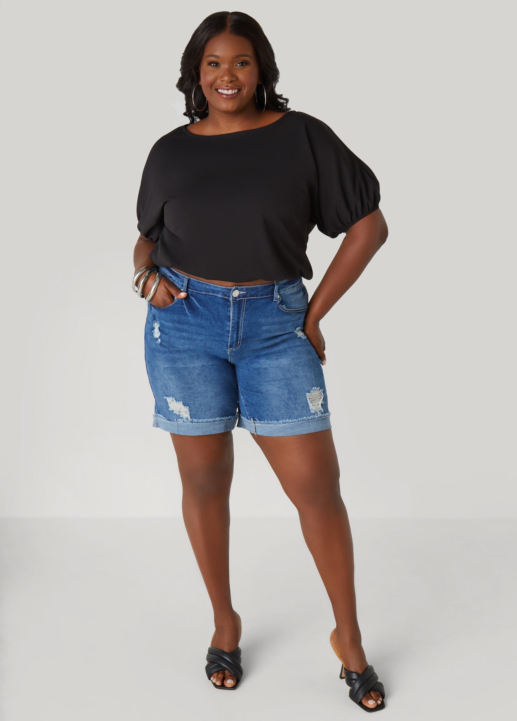 Cropped Bubble Top Product Image