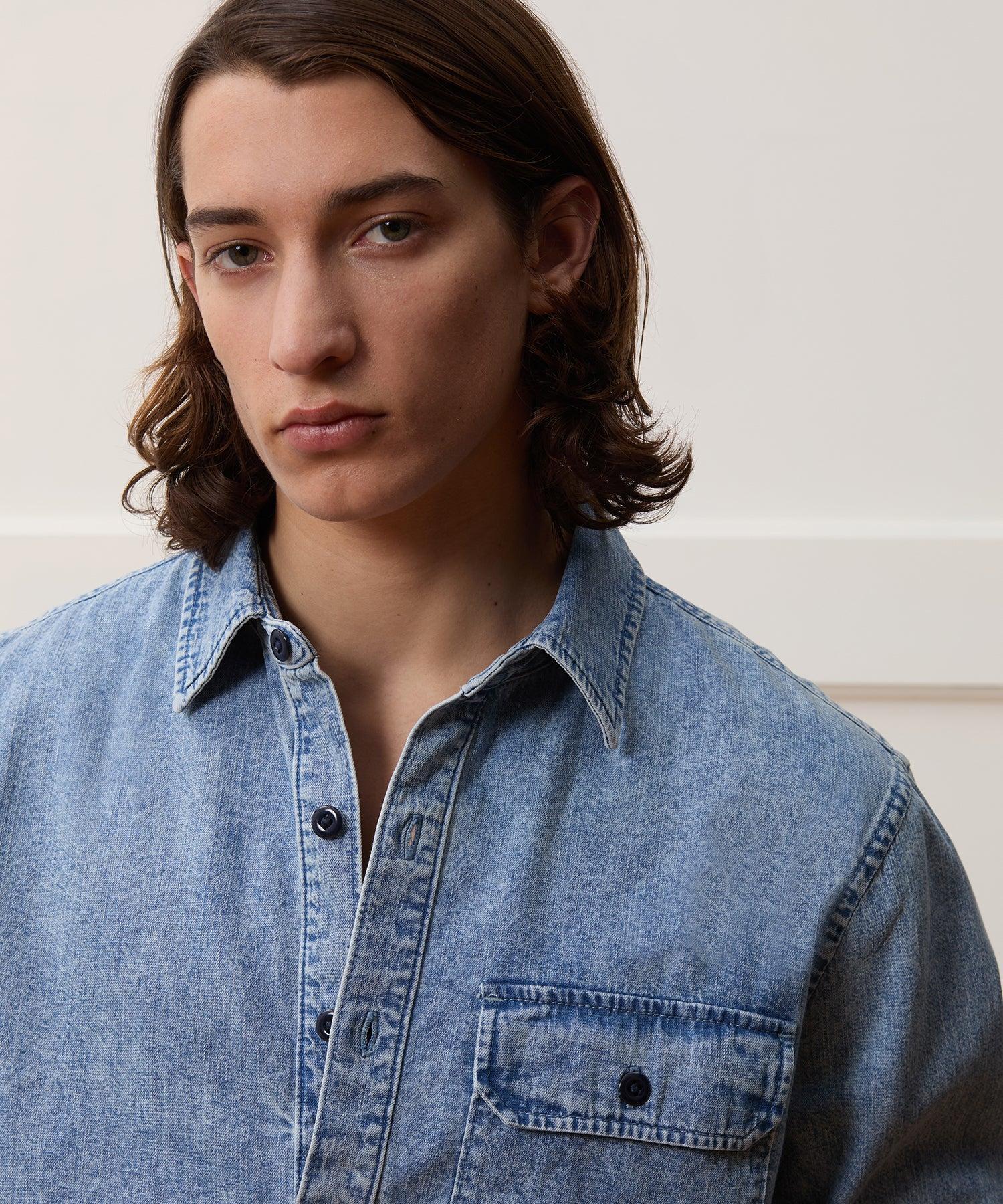Denim Mariner Popover Shirt Product Image