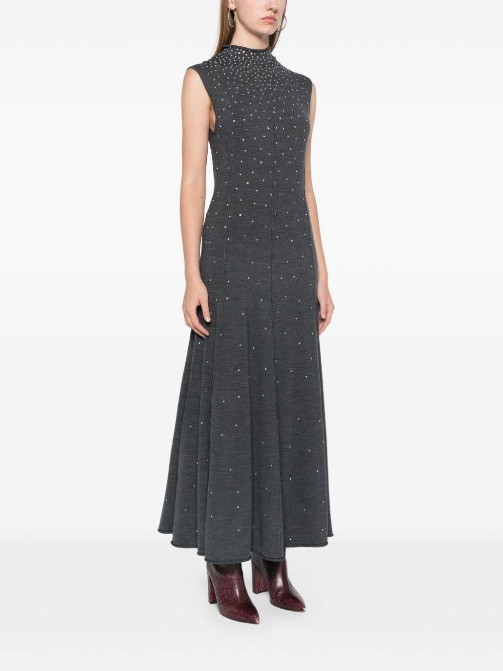 rhinestone-embellished maxi dress Product Image