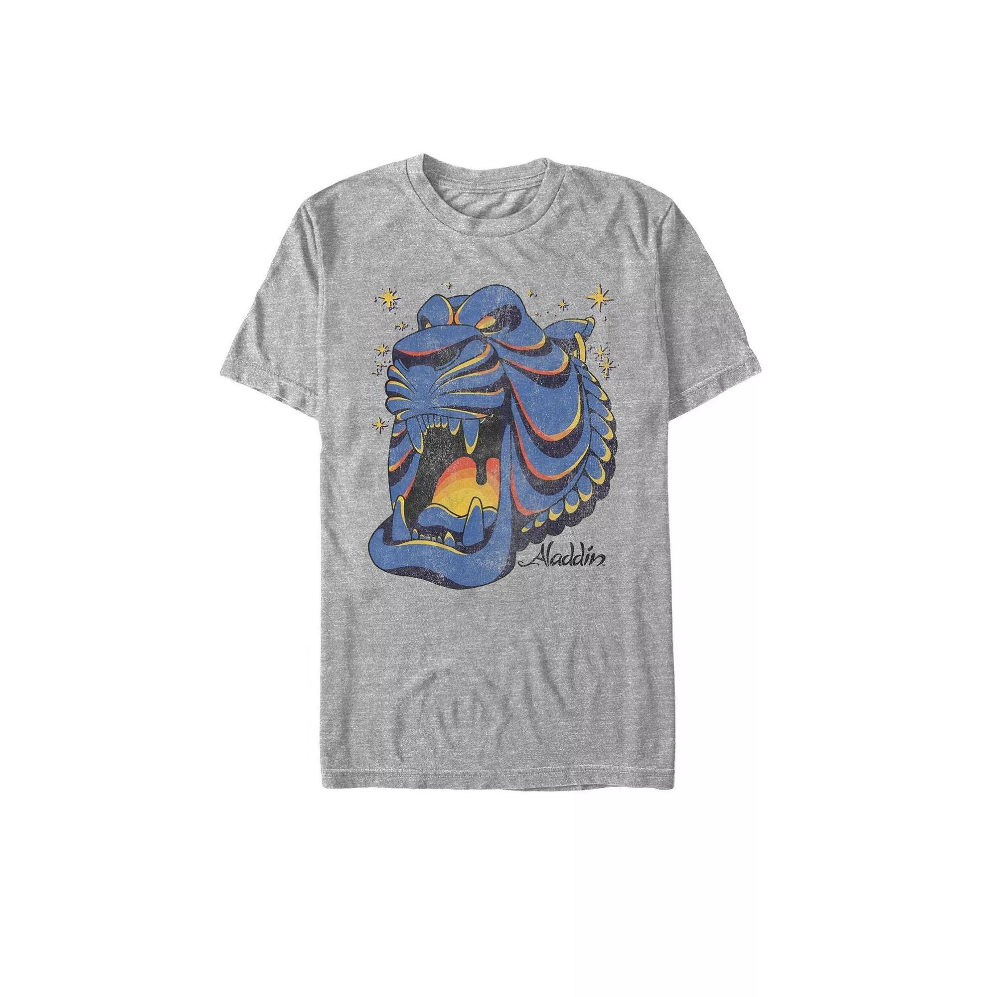 Mens Disneys Aladdin Cave Tee Athletic Grey Product Image
