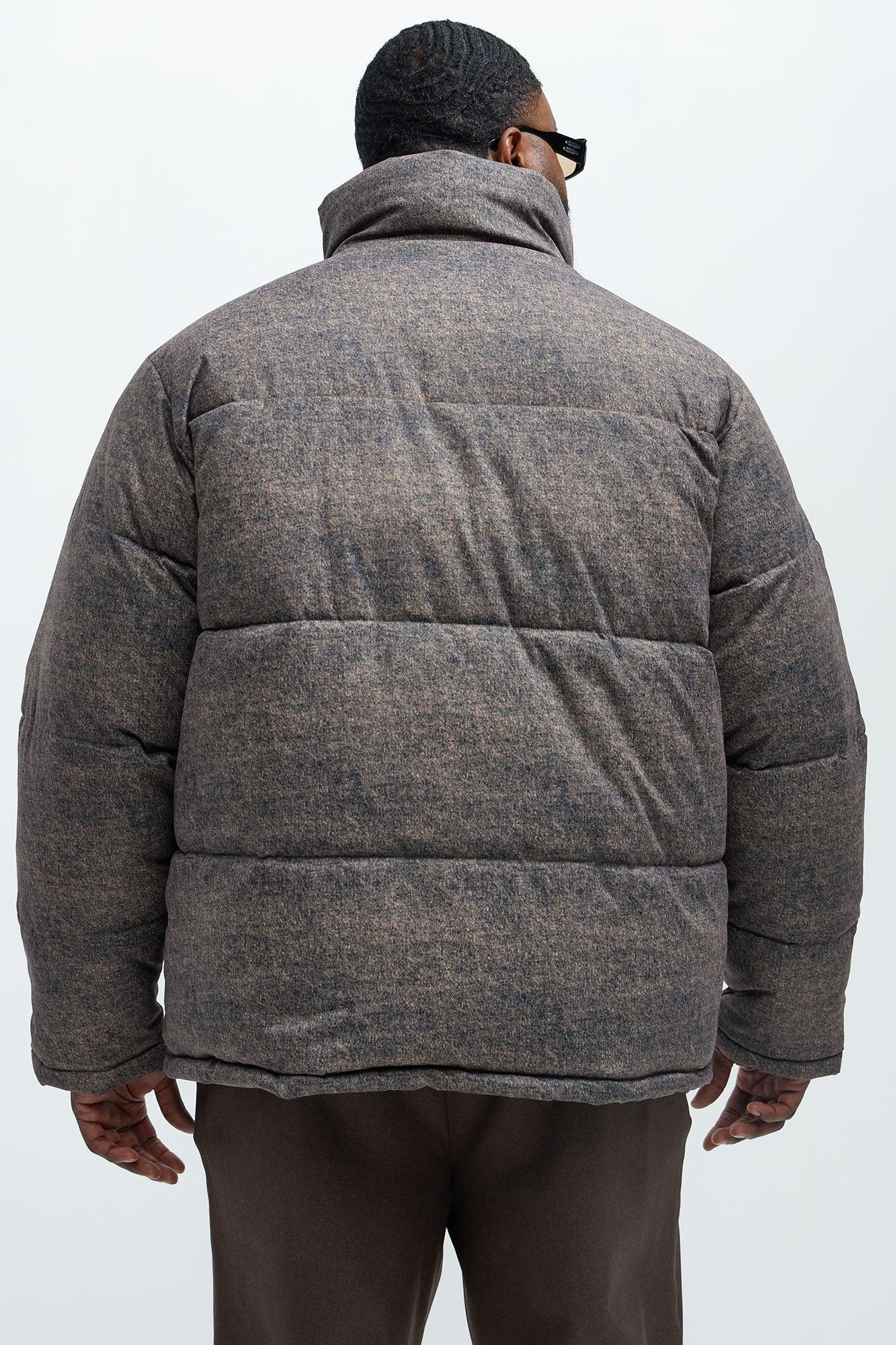 Rowdy Puffer Jacket - Blue/combo Product Image
