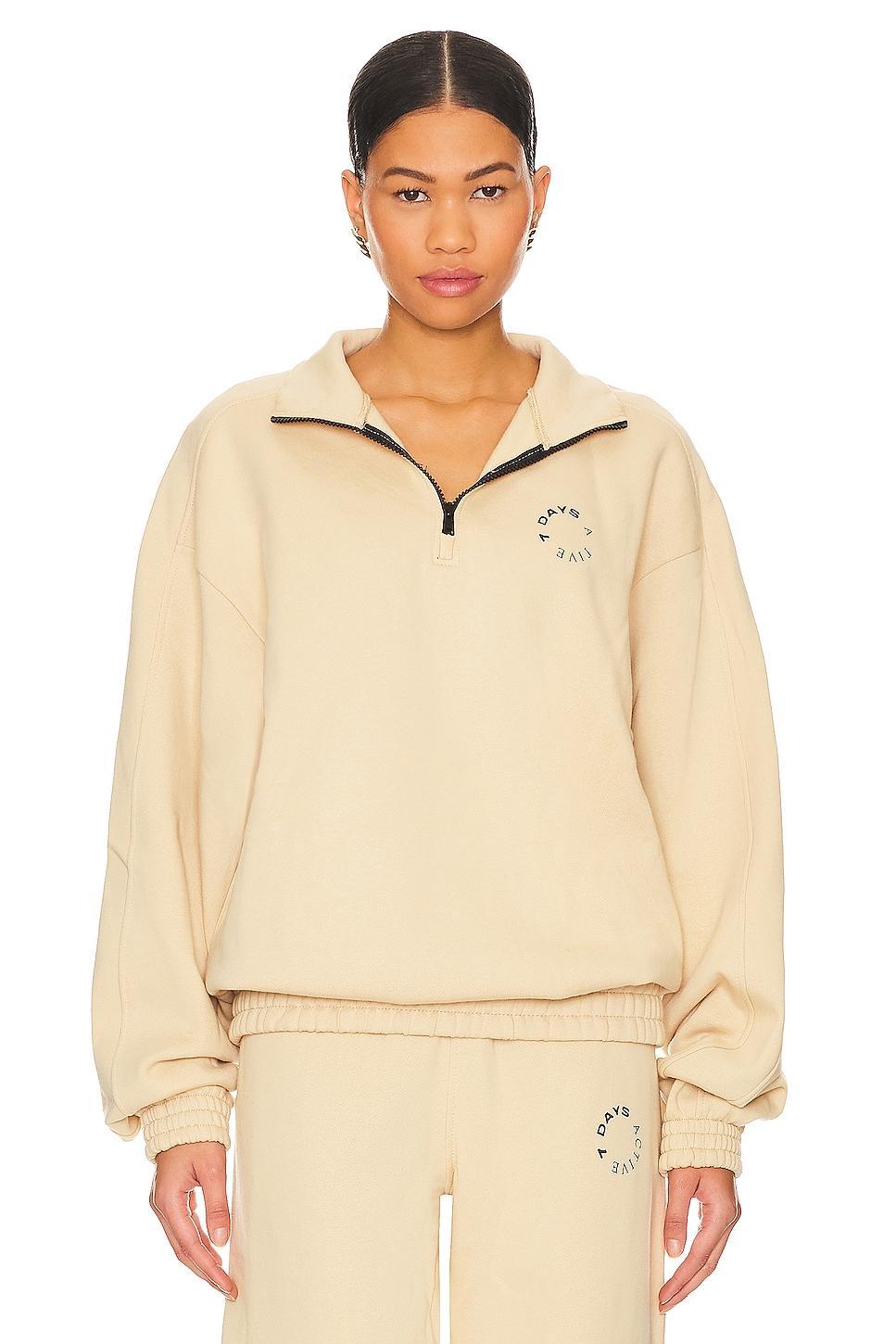 Paneled Sweatshirt 7 Days Active Product Image