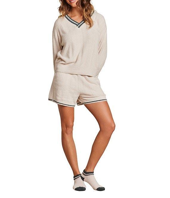 Barefoot Dreams CozyChic Lite® Pointelle Coordinating Lounge Shorts Product Image