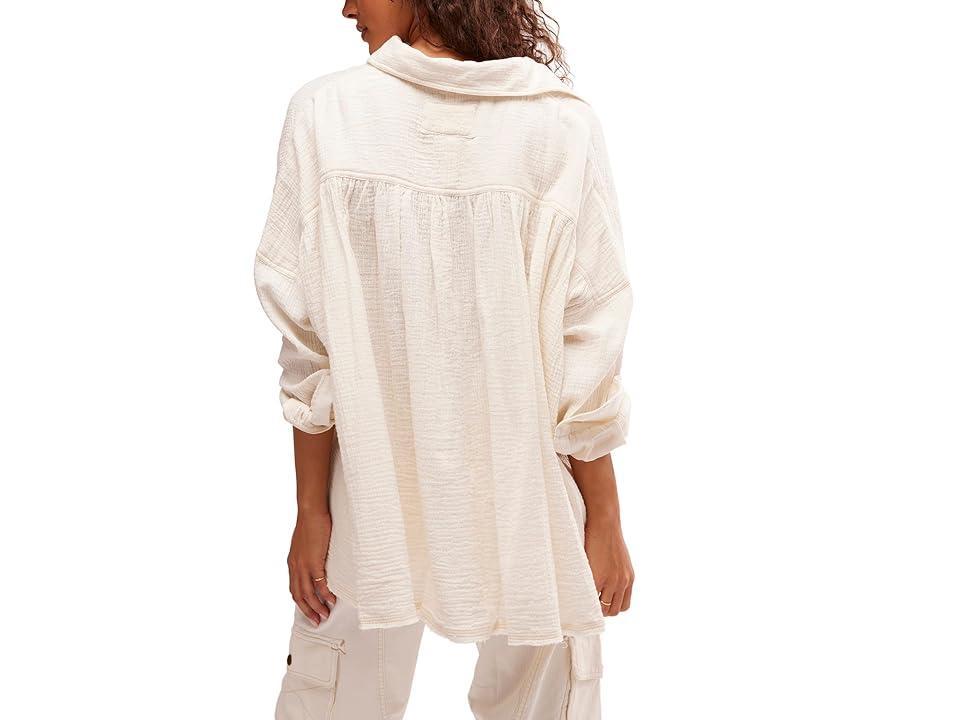 Free People Cardiff Top (Optic ) Women's Clothing Product Image