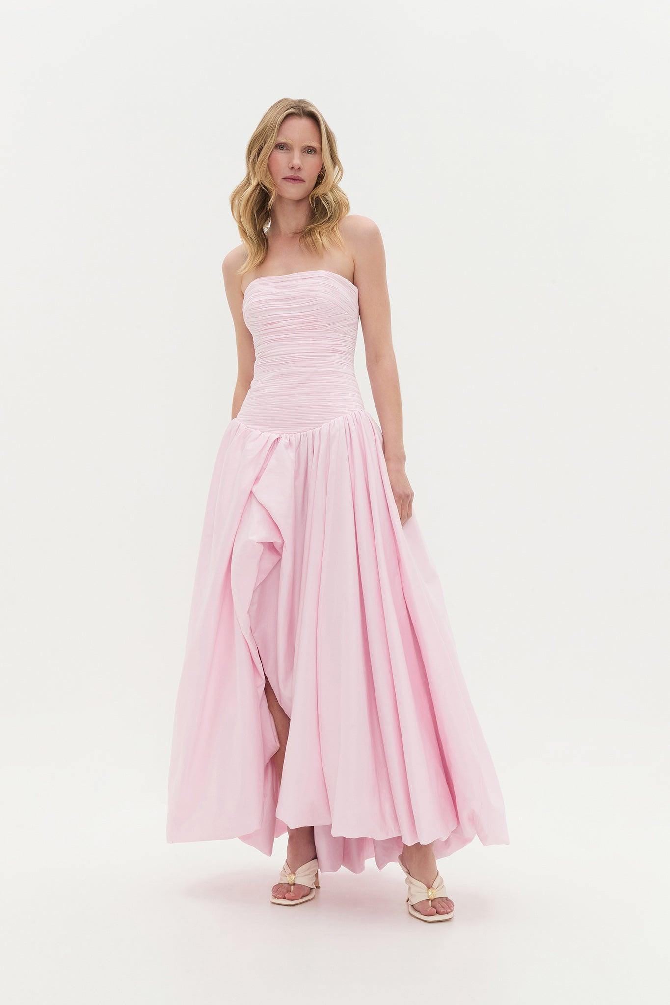 Violette Bubble Hem Maxi Dress Product Image