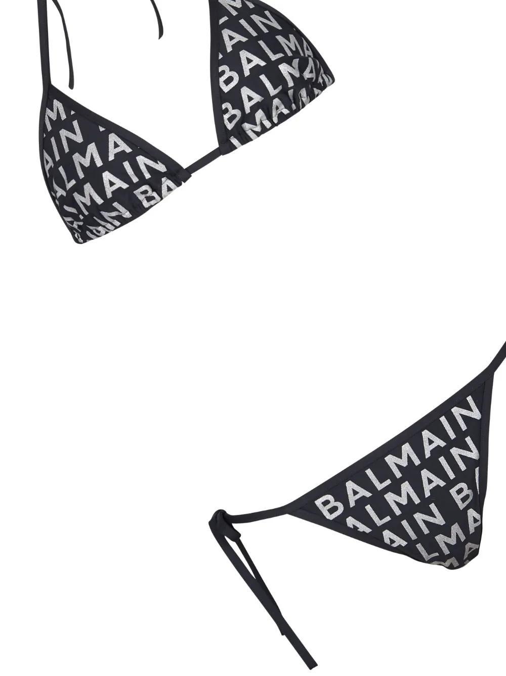 logo-print bikini set  Product Image