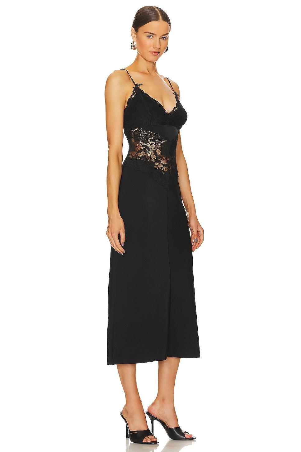 Donna Lace Slip Dress LPA Product Image