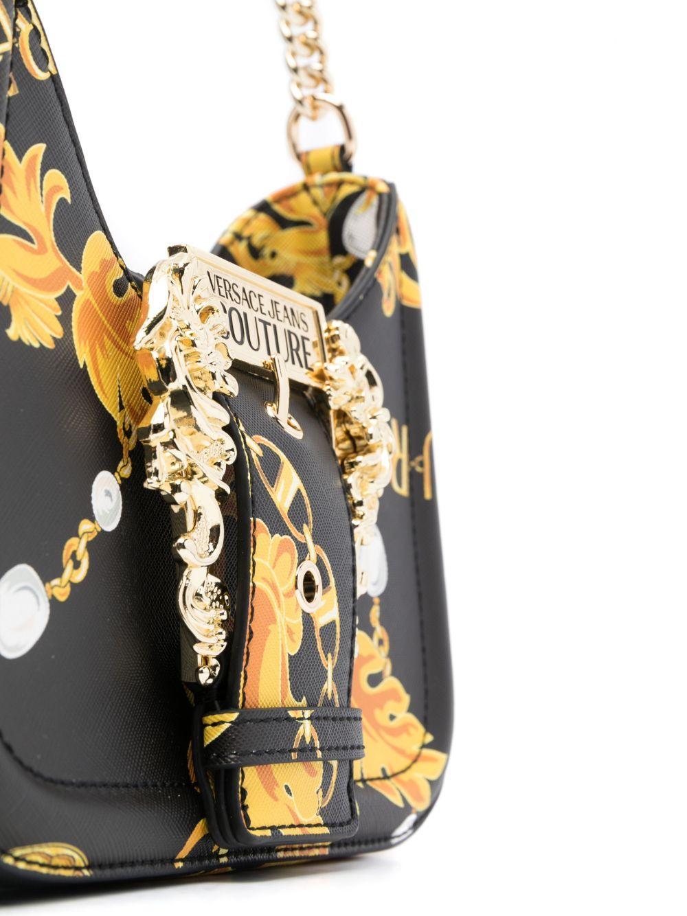 Chain Couture-print shoulder bag Product Image