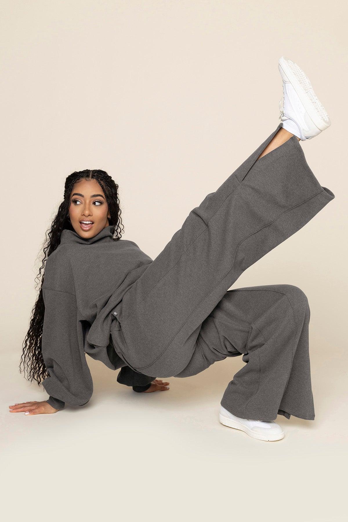Perfect Plane Pants - Charcoal Heather Product Image