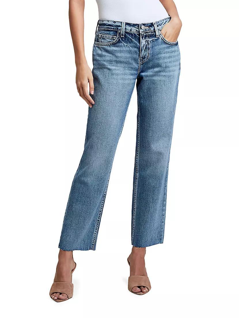 Milana High-Rise Stovepipe Jeans Product Image
