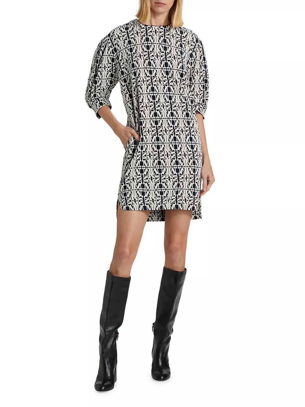 Gustavo Monogram Minidress Product Image