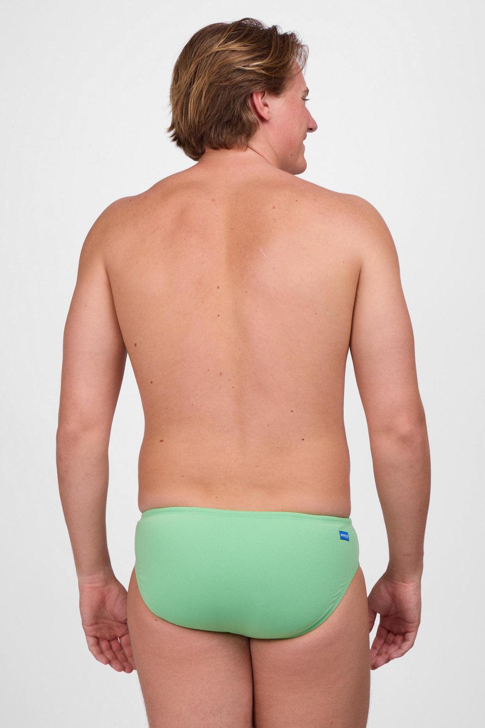 BROLYN Swim Brief - Green Apple Male Product Image