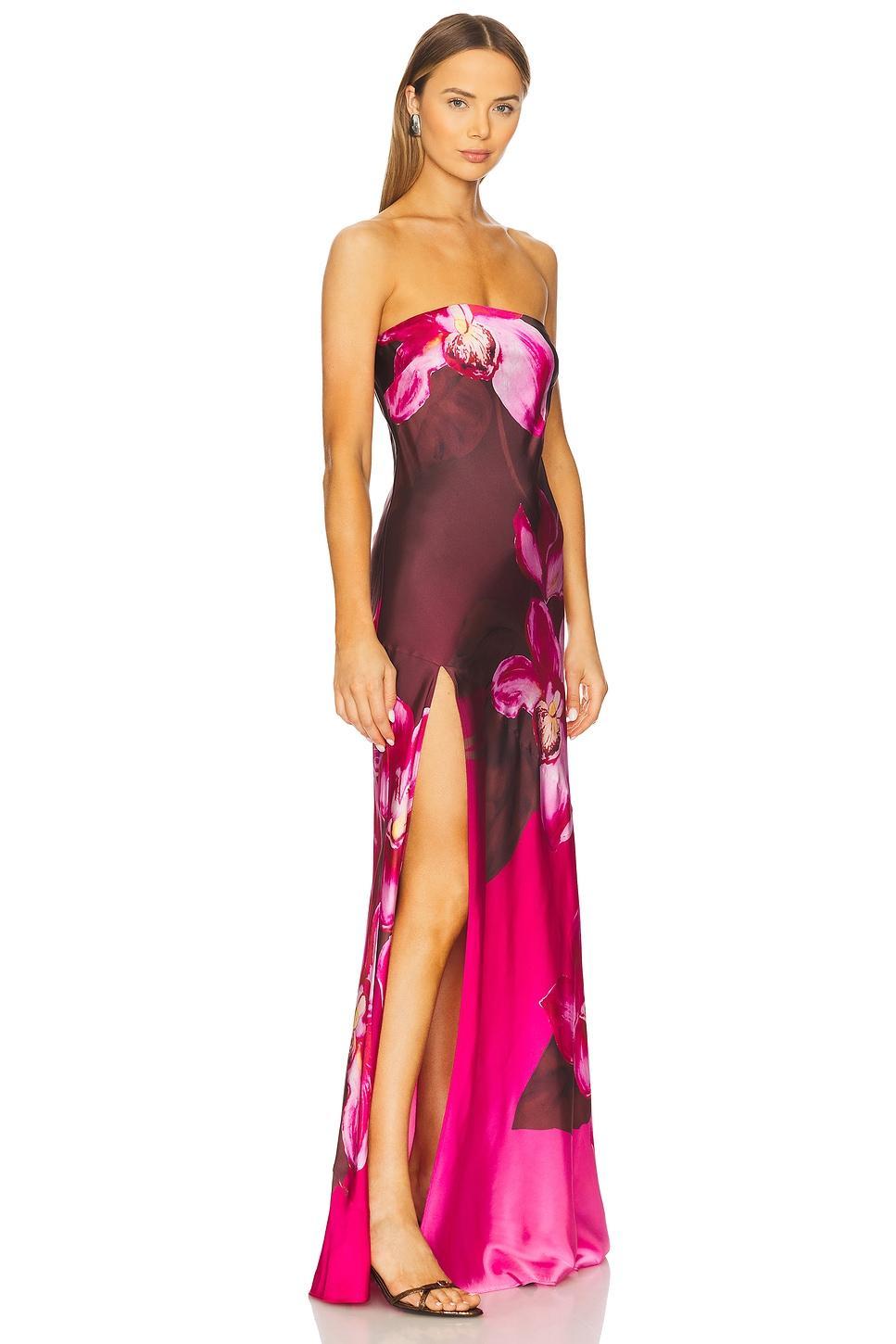 Aiyanna Silk Dress retrofete Product Image