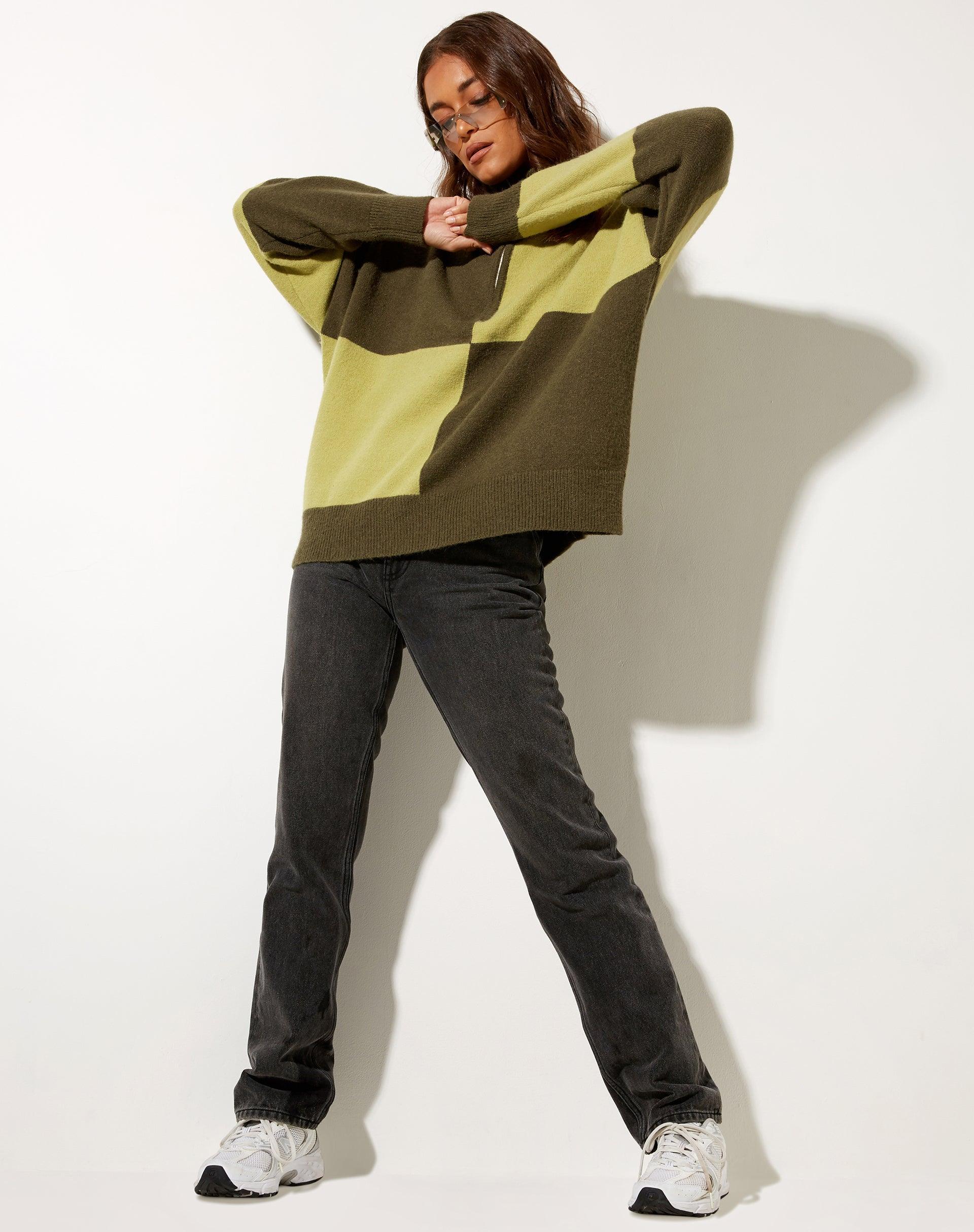 Tusca Sweatshirt in Green Product Image