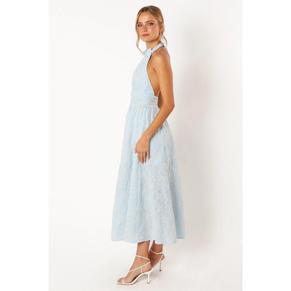 Petal and Pup Womens Taila Halterneck Midi Dress Product Image