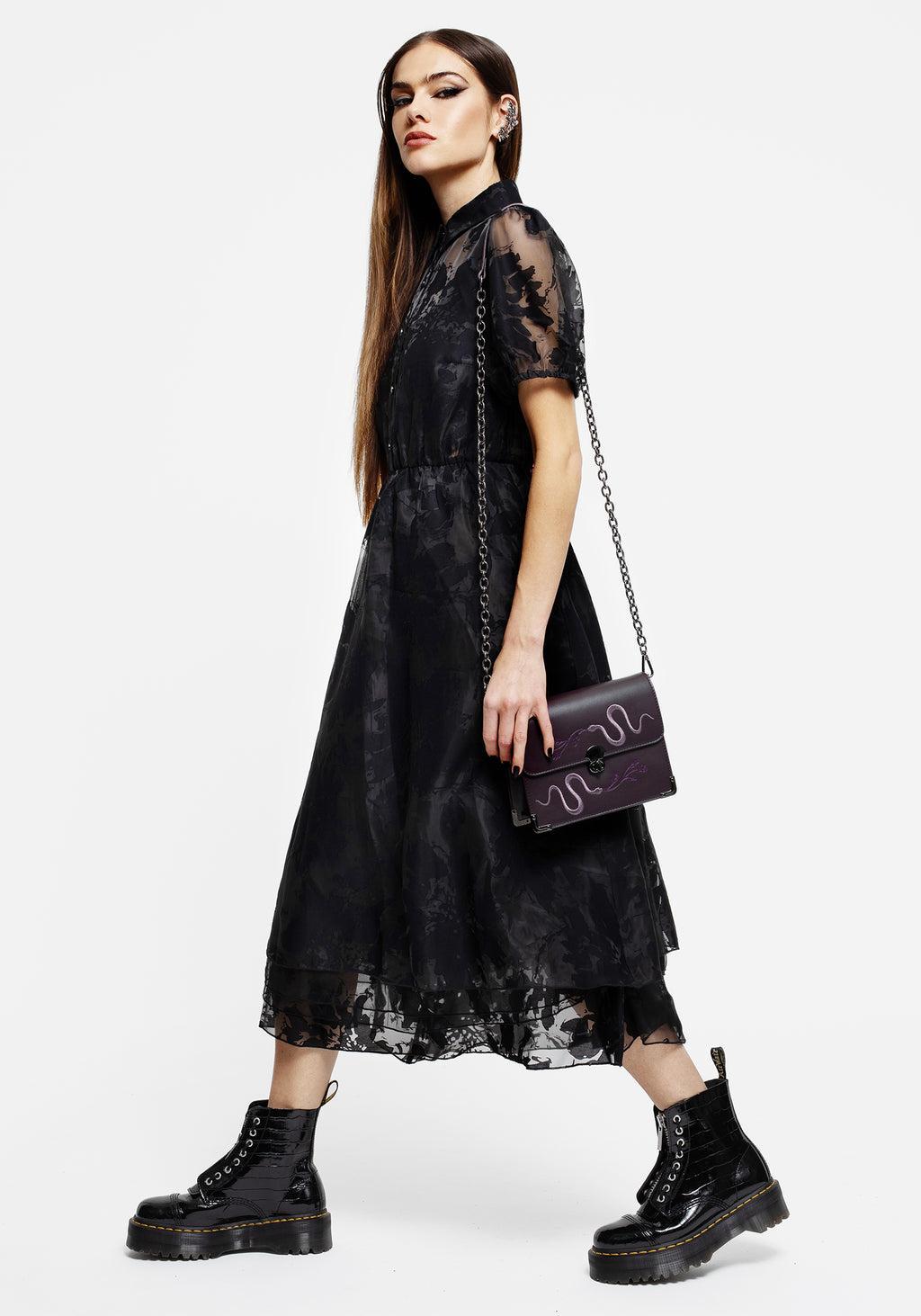 Dominion Embroidered Shoulder Bag Product Image