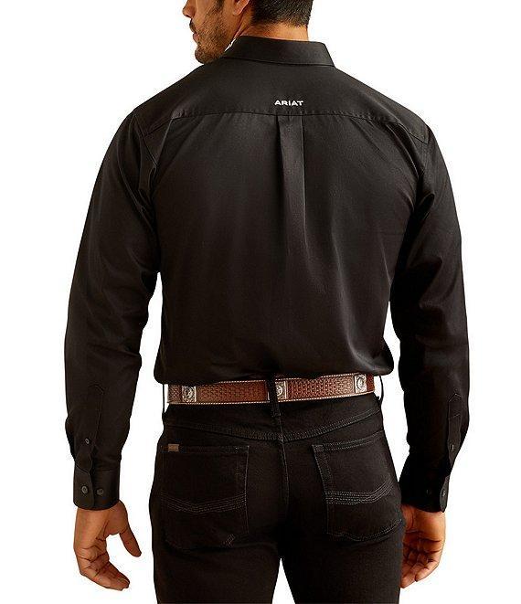 Ariat Fitted Long Sleeve Team Logo Twill Shirt Product Image