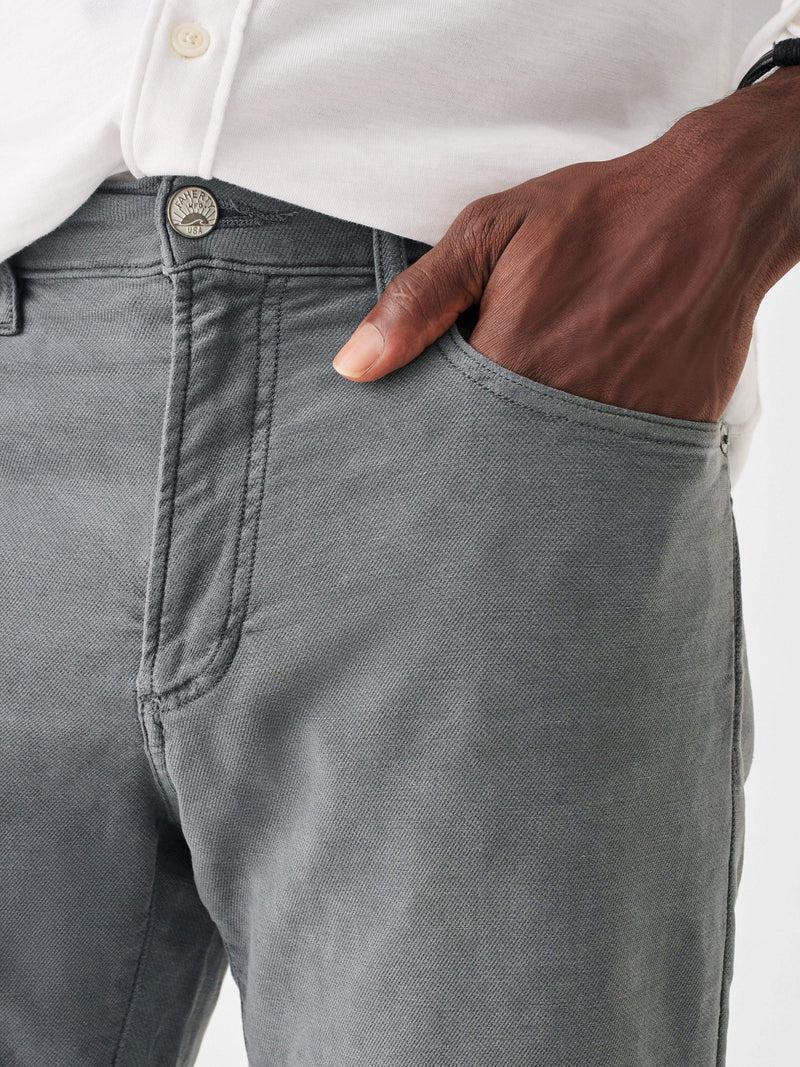 Stretch Terry 5-Pocket Pant (34" Inseam) - Slate Product Image