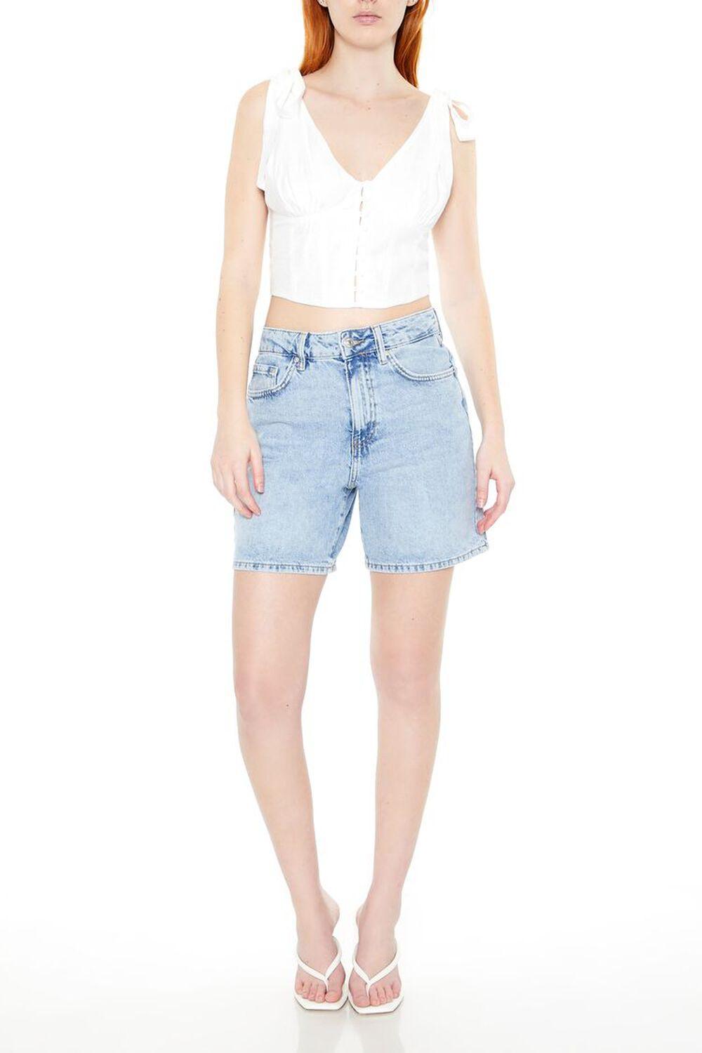 Tie-Strap Bustier Crop Top | Forever 21 Product Image