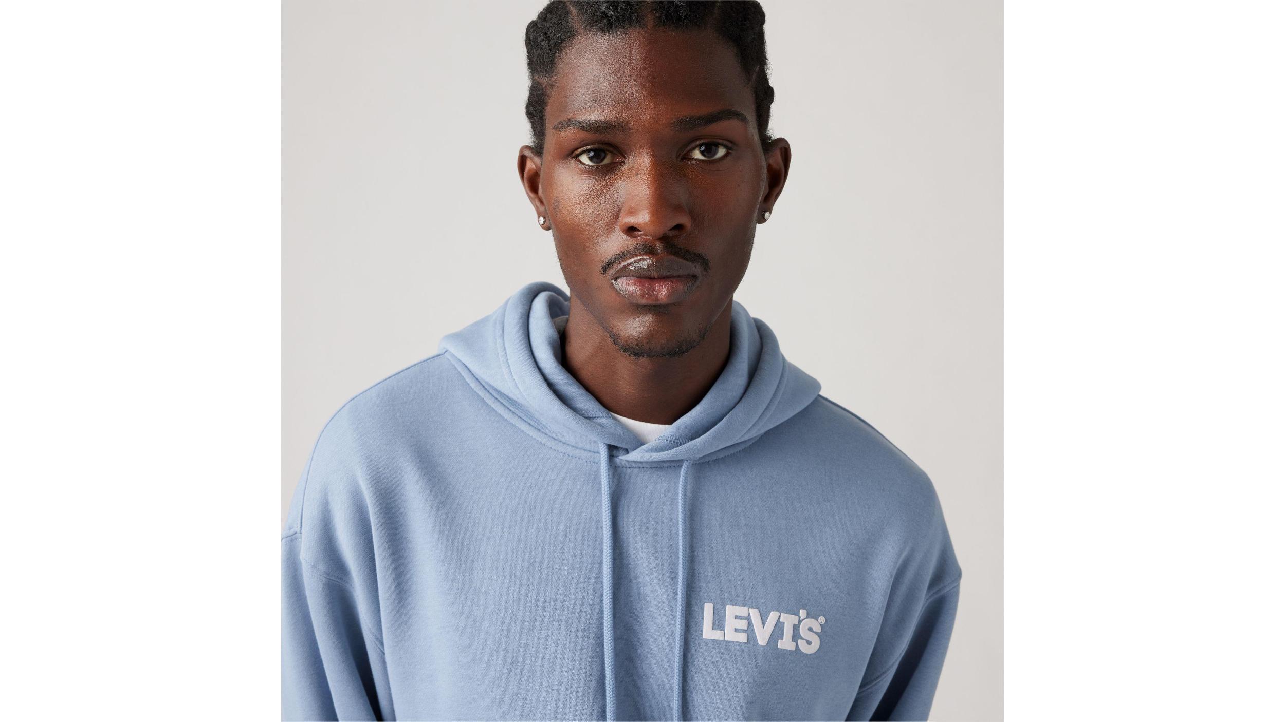 Relaxed Fit Graphic Hoodie Sweatshirt Product Image