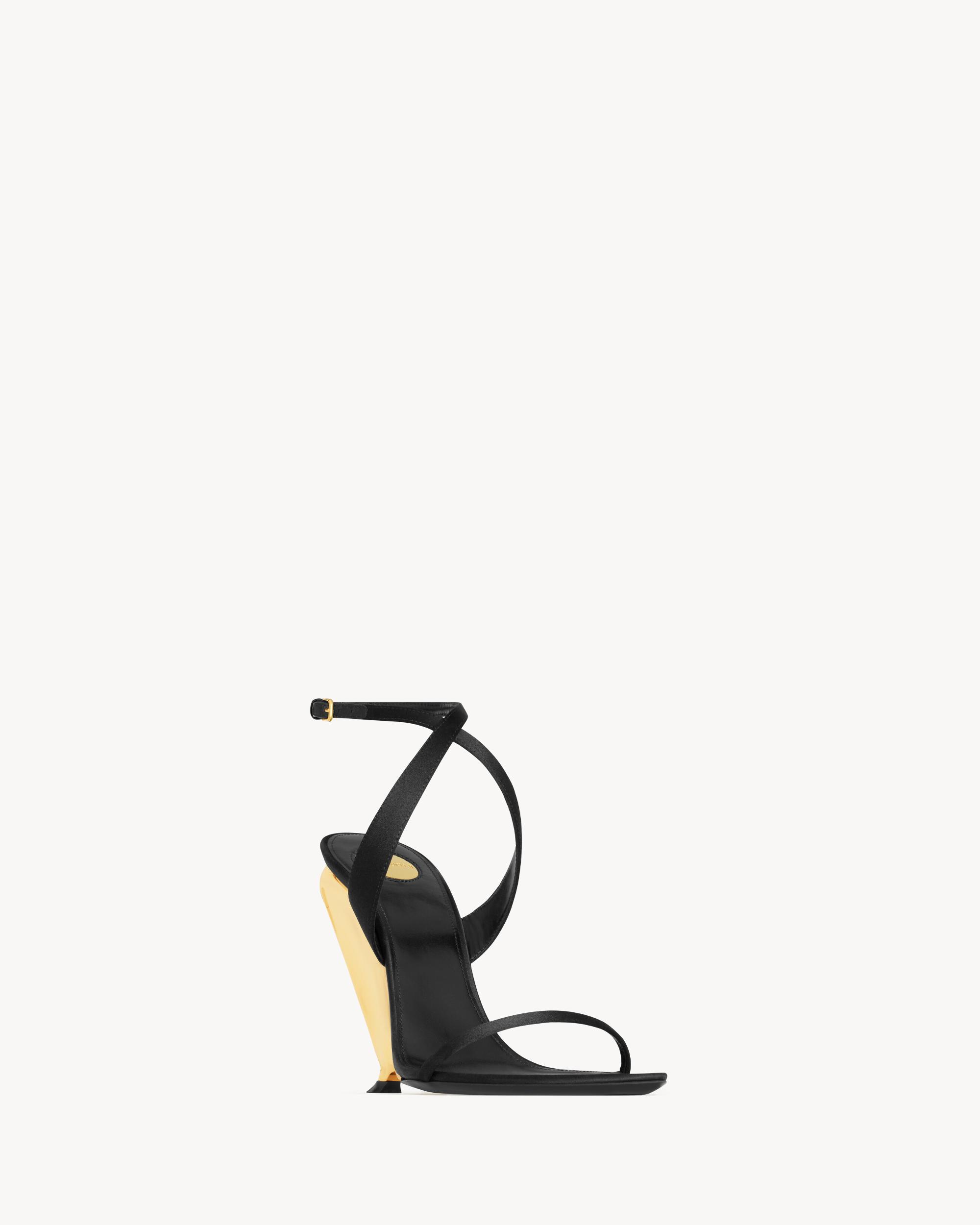 TALLULAH wedges in satin crepe Product Image