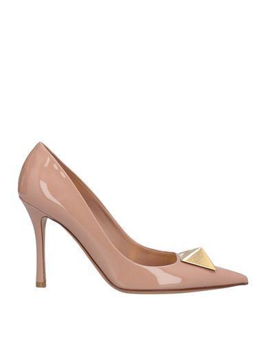 VALENTINO GARAVANI Woman Pumps Blush Size 9 Soft Leather In Pink Product Image