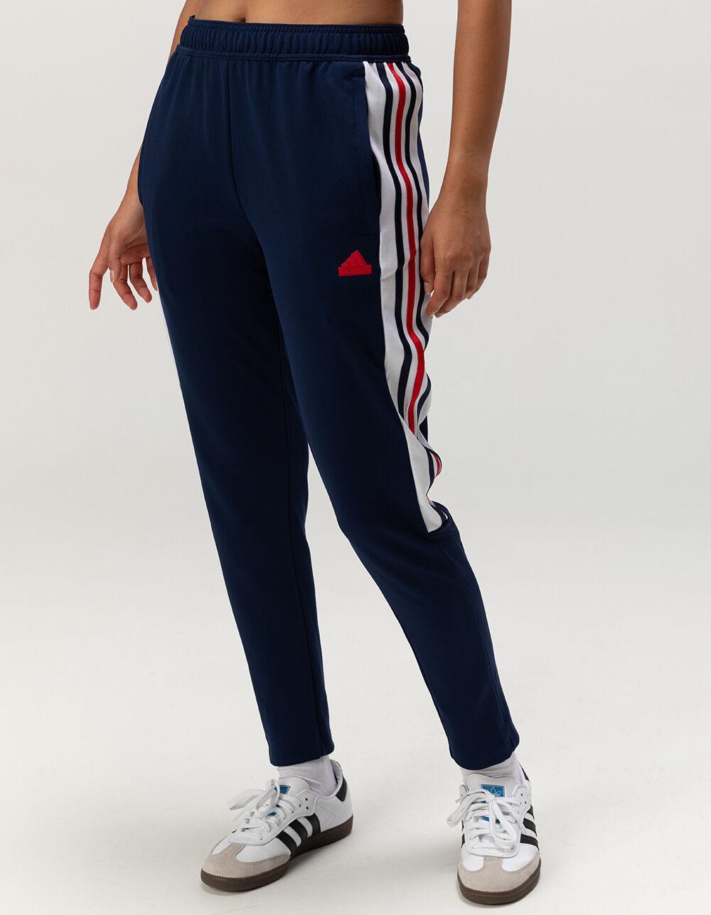 ADIDAS Trio Cut 3-Stripes Womens Track Pants - NAVY Product Image