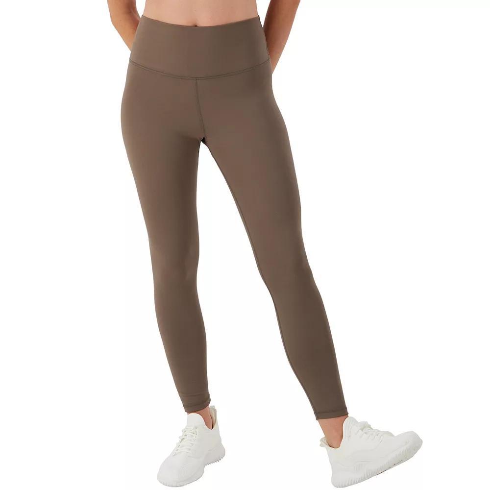 Women's Hanes Moves™ 7/8 Leggings with Internal Pockets, Size: Large, Blue Dive Product Image