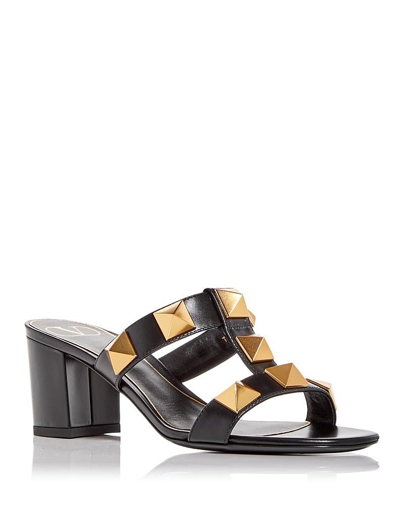 Womens Roman Stud Leather Mules Product Image