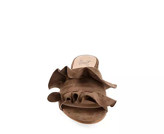 Journee Sabica Womens Mules Brown Product Image